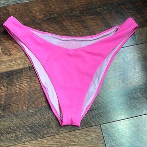 Victoria's Secret Bright Pink Bikini Bottom
